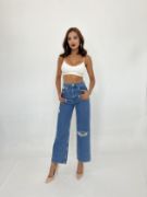 6288 KOT PANTOLON-MAVİ resmi